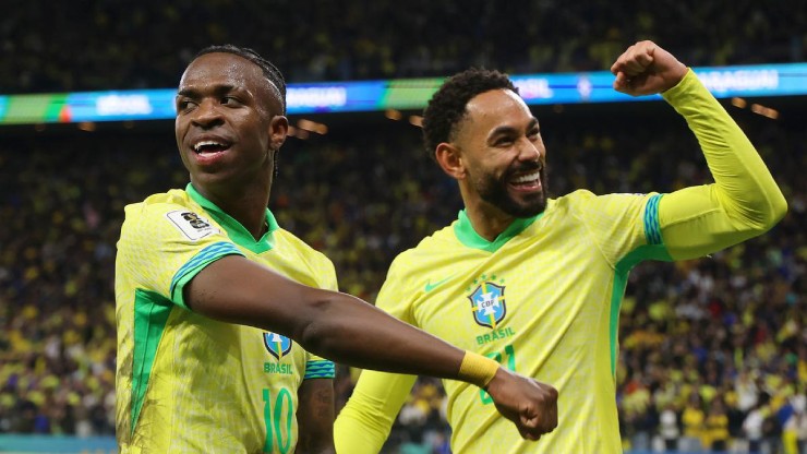 Vinicius Jr ghi bàn thắng duy nhất giúp Brazil thắng Paraguay qua đó giành vé dự World Cup 2026