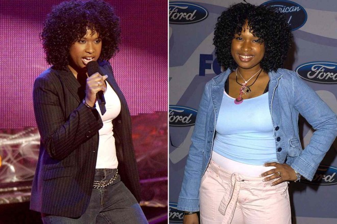 Hình ảnh Jennifer Hudson khi tham gia chương trình âm nhạc thần tượng.