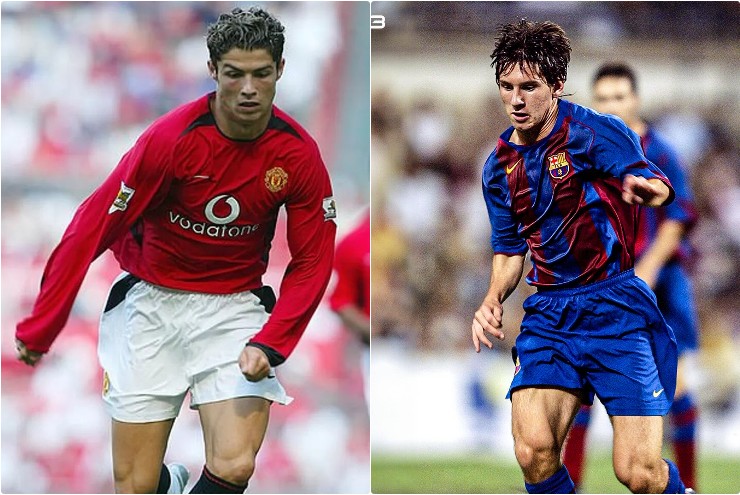 Ronaldo và Messi đều biết cách biến đau thương thành sức mạnh ngay từ khi còn trẻ