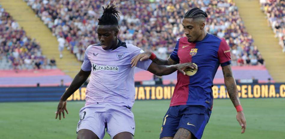 Nico Williams về Barca sẽ thay Raphinha ở cánh trái, đưa Raphinha vào vị trí "số 10" trên hàng công