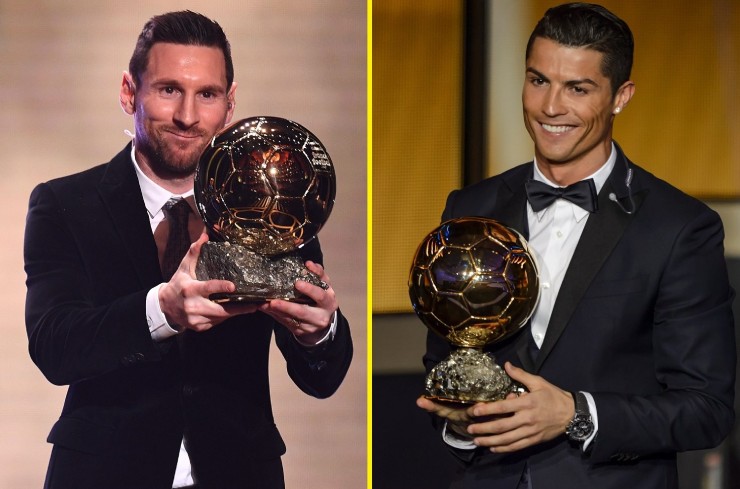 Messi và Ronaldo đang là hai ứng viên hàng đầu&nbsp;cho "Siêu quả bóng vàng" lần hai