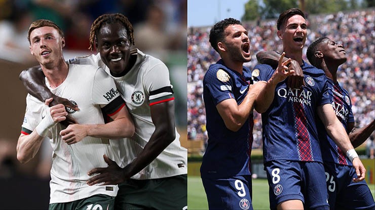 Chelsea và PSG sắp đối đầu ở chung kết FIFA Club World Cup 2025