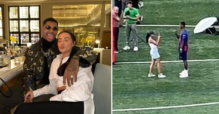 Rashford và bạn gái cũ Lucia hàn gắn tình cảm sau 2 năm "đường ai nấy đi"