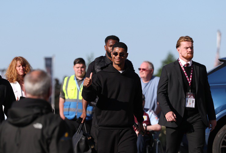 Rashford&nbsp;đã chính thức đặt chân tới Barcelona