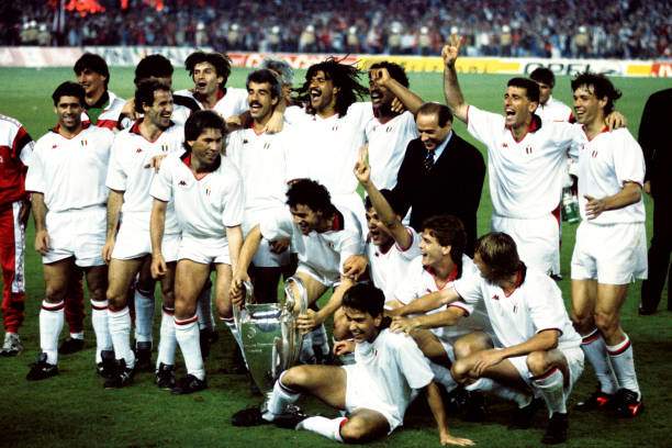 AC Milan trong ngày đăng quang Cúp C1 1988