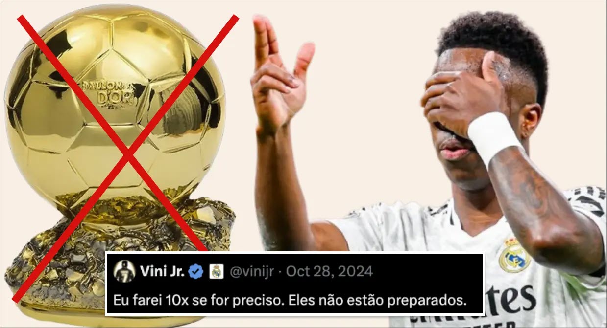 1 năm sau khi thề sẽ làm tốt hơn 10 lần, Vinicius đang được dự luận chờ xem sẽ về thứ mấy trong cuộc bầu chọn Quả bóng Vàng (nhưng chắc chắn không phải top 3)