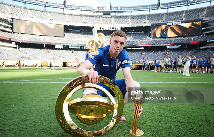 Cole Palmer nhận danh hiệu Cầu thủ xuất sắc nhất FIFA Club World Cup 2025
