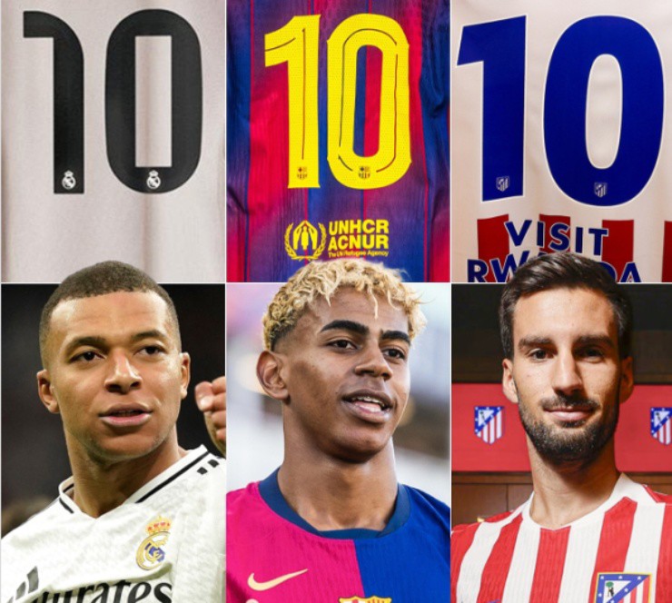 3 đại gia La Liga đồng loạt ra mắt "số 10" mới ở mùa giải này