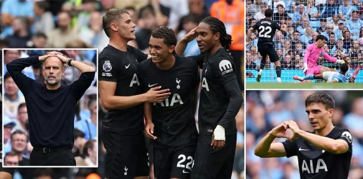 Man City thua "tâm phục khẩu phục" Tottenham