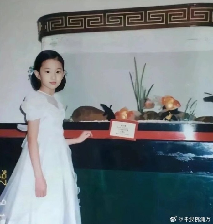 Lưu Diệc Phi từ nhỏ đã học piano, múa... Ảnh: Weibo