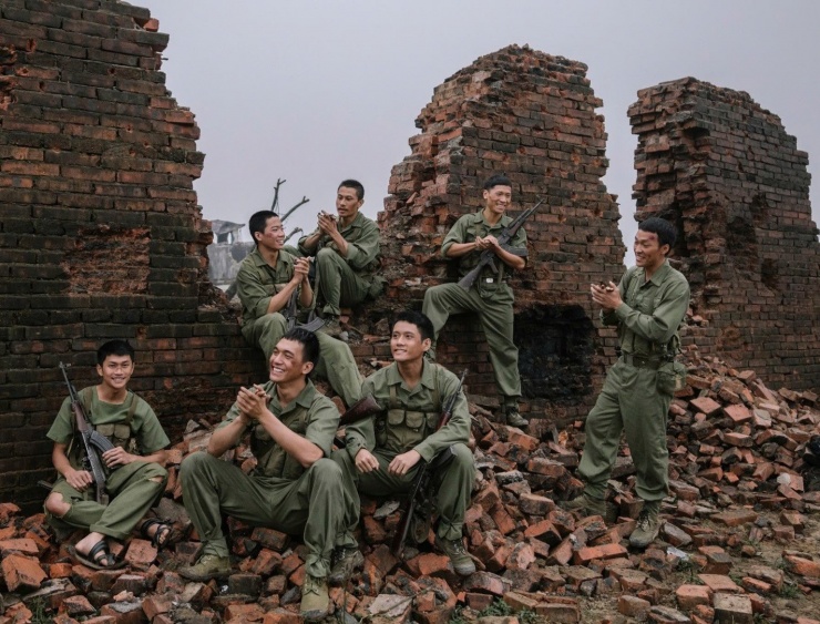 Cảnh trong phim "Mưa đỏ".&nbsp;