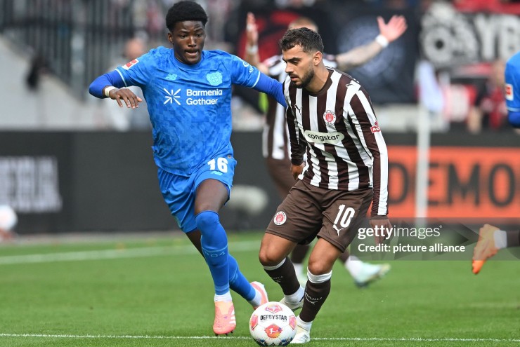 Leverkusen và St Pauli đã cống hiến cho khán giả trận cầu hấp dẫn