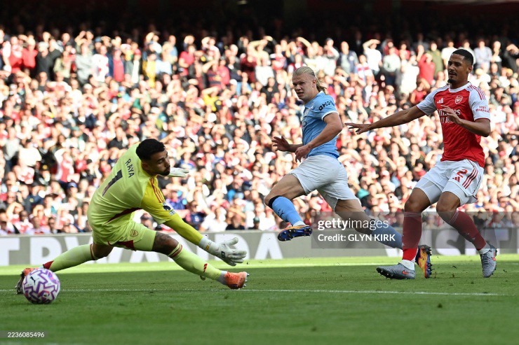 Kết quả bóng đá Arsenal - Man City: "Phủ đầu" choáng váng, Haaland mở điểm (Ngoại hạng Anh) - 1