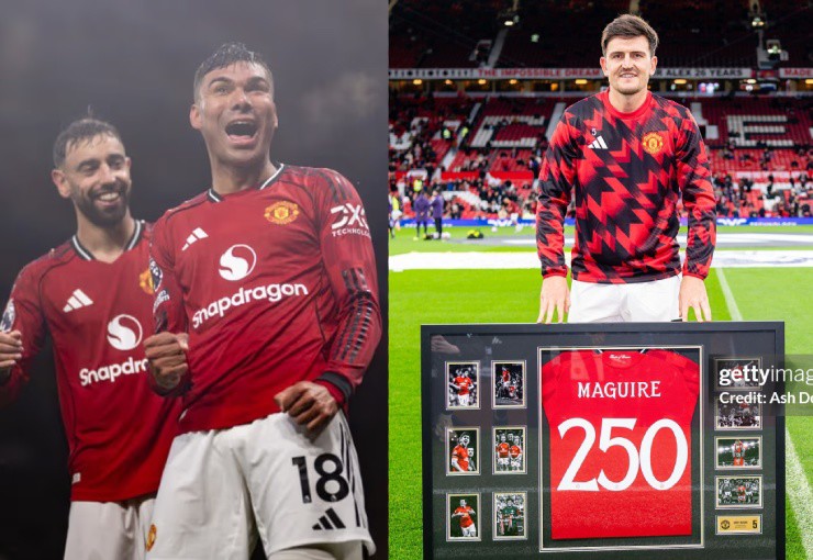 Maguire - Fernandes đón cột mốc mới ở MU, Casemiro biến Chelsea thành "mồi ngon" - 1