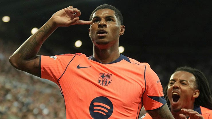 Rashford tỏa sáng trong màu áo Barca