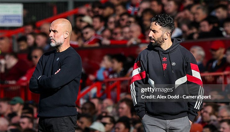 Cuộc đấu trí đáng được mong đợi giữa Pep Guardiola và Ruben Amorim
