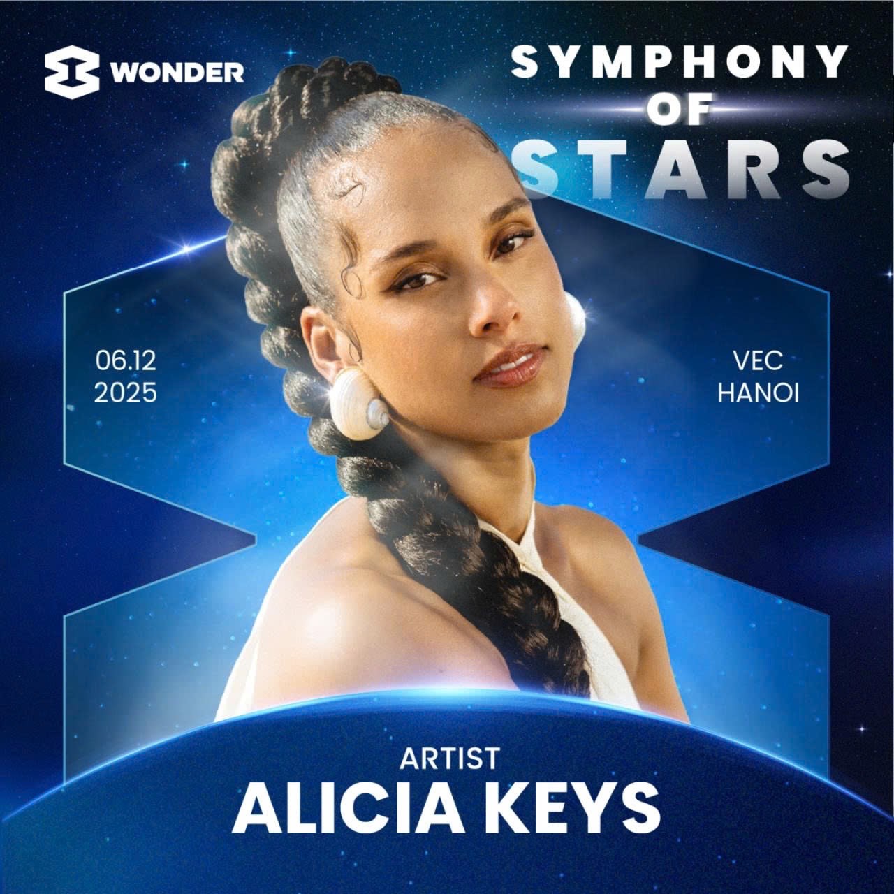 Alicia Keys, chủ nhân 17 giải Grammy, sẽ biểu diễn tại 8Wonder Winter 2025 - 1