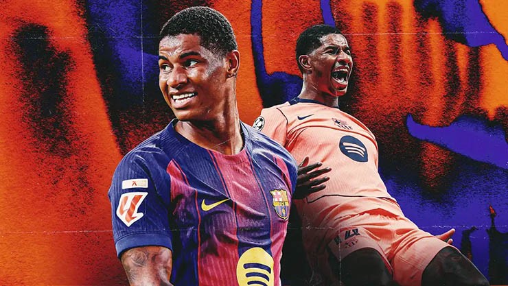 Rashford đang tỏa sáng ở Barca