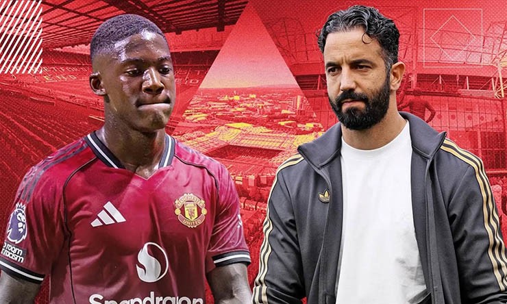 Muốn đánh bại Liverpool, HLV Amorim cần tin tưởng&nbsp;Mainoo