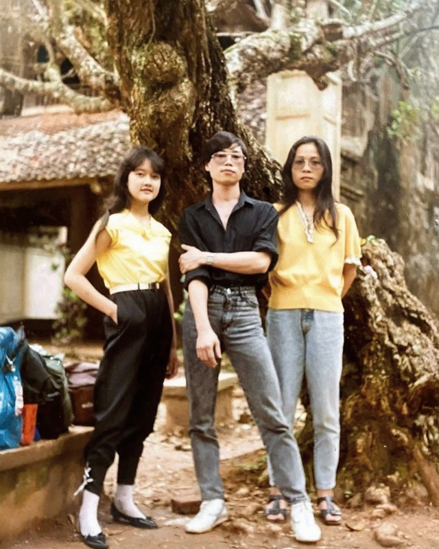 Vân Dung khoe ảnh lúc 15 tuổi.
