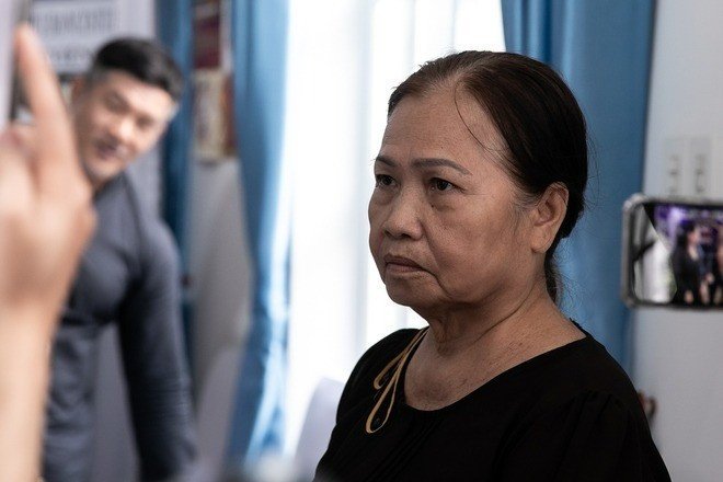 Bà Nguyễn Ngọc Ánh tại phiên tòa sơ thẩm ngày 28/10.