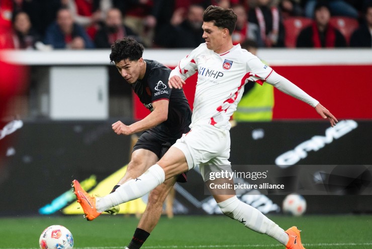 Ibrahim Maza, cầu thủ gốc Việt của Leverkusen lập công trong hiệp một