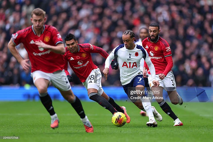 Kết quả bóng đá Tottenham - MU: Rượt đuổi đỉnh cao, De Ligt cứu rỗi (Ngoại hạng Anh) - 1