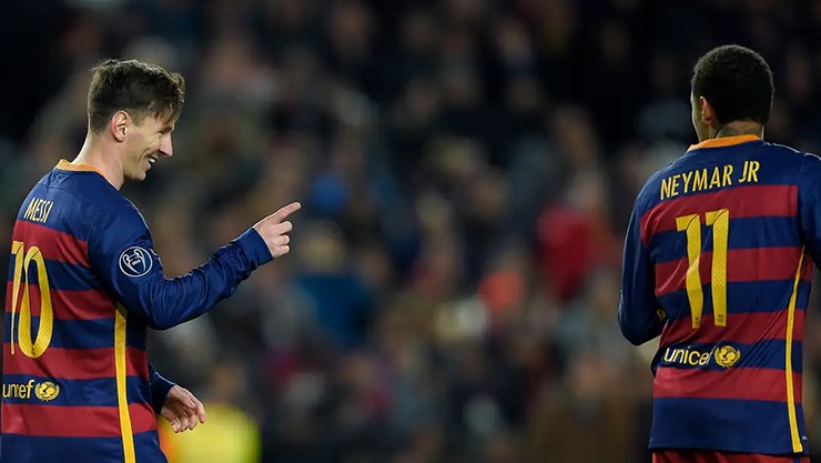 Messi có thể muốn Inter Miami chiêu mộ Neymar để tái hợp tam tấu MSN