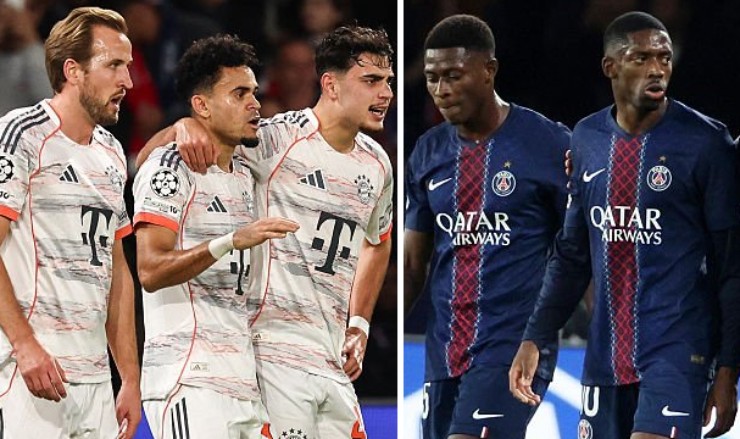 Nóng bảng xếp hạng Cúp C1: Bayern Munich - Arsenal ngạo nghễ vượt "Nhà vua" PSG - 1