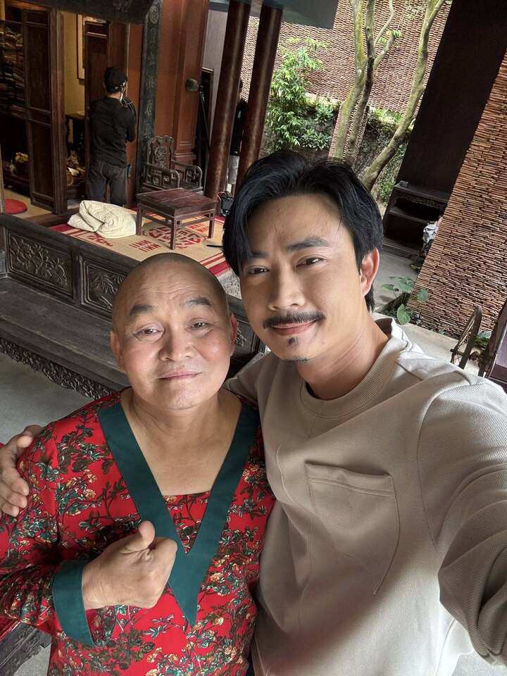 Nam diễn viên Tiến Lộc vào vai con trai Xuân Hinh trong phim Tết "Mùi phở".