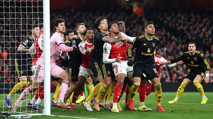 Các tình huống cố định luôn là điểm mạnh của Arsenal