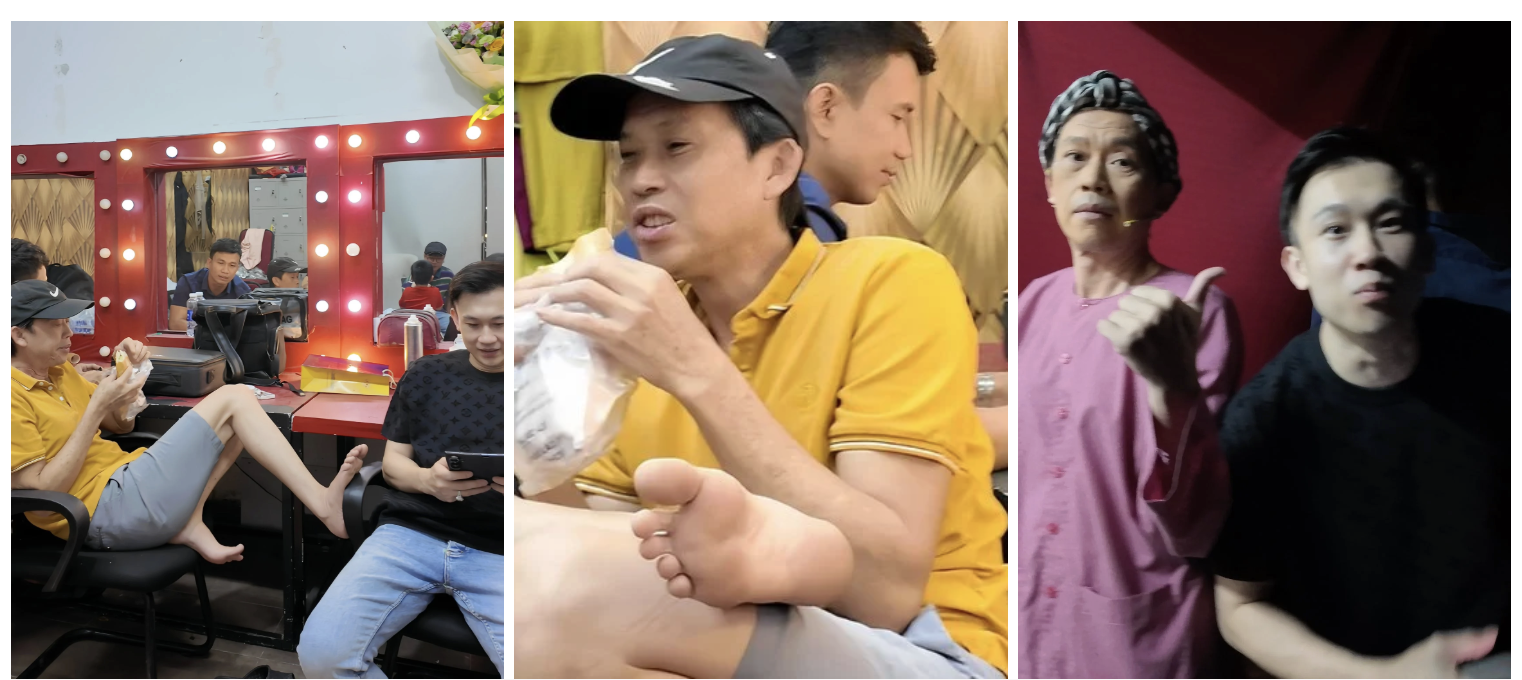 Dương Triệu Vũ chia sẻ hình ảnh của nghệ sĩ Hoài Linh gần đây. Ảnh: FBNV